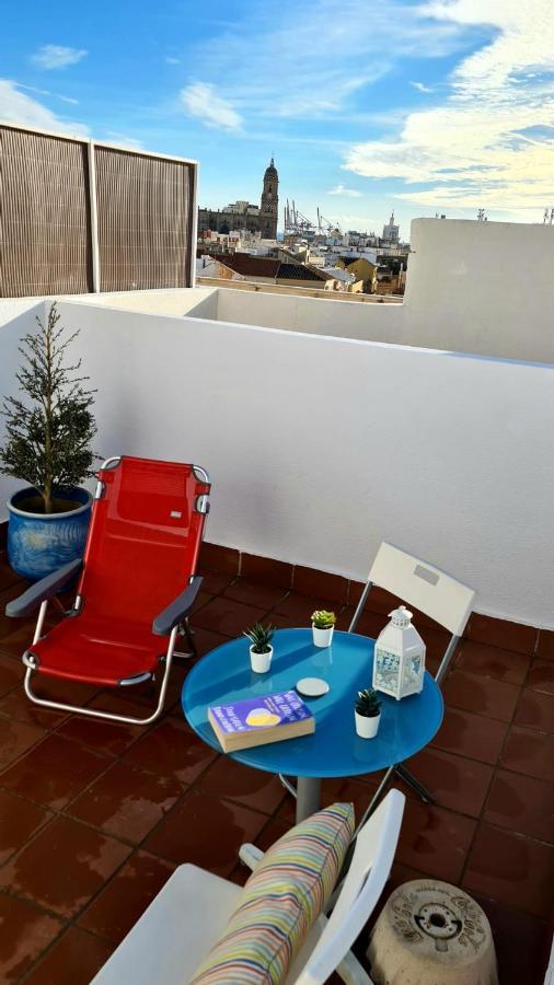 Апартаменти Penthouse With Solarium In The Center Of Malaga-Atico Con Solarium En El Centro De Малага Екстер'єр фото