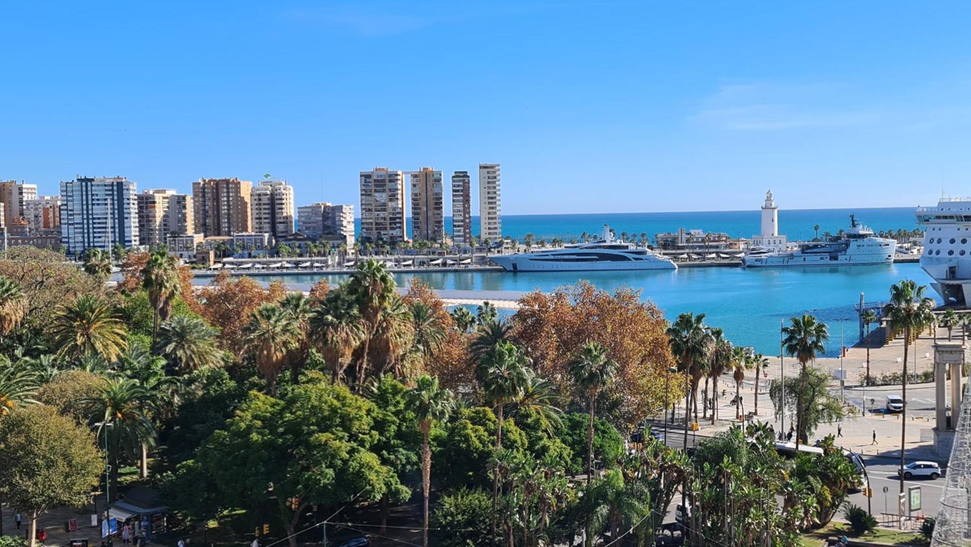 Апартаменти Penthouse With Solarium In The Center Of Malaga-Atico Con Solarium En El Centro De Малага Екстер'єр фото